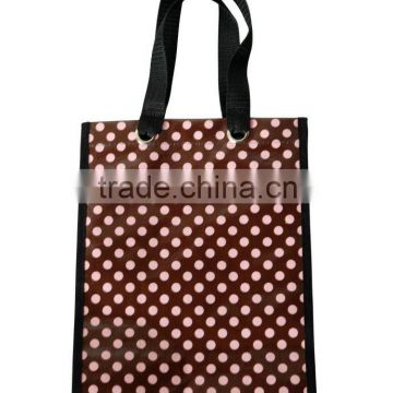 Cheap PP woven shopping bags with lamiantion