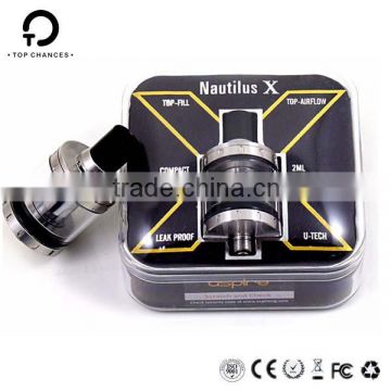 Stock offer Leak Proof Aspire Nautilus X with U-Tech Coil, Innovative Nautilus X