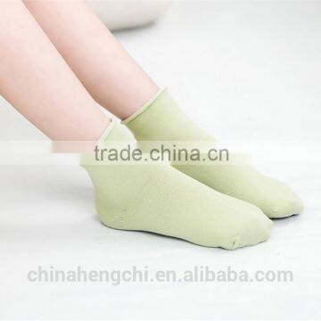 thick plain green black white socks
