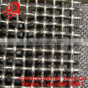 High Mn steel crimped wire mesh(factory )