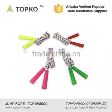 TOPKO crossfit adjustable speed handle skipping jump Rope bearing adjustable gym equipment jump rope