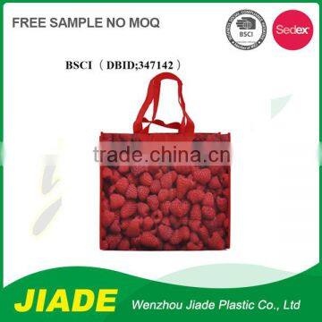 Non woven pp bag printed/Duable non woven laminated shopping bag/Plastic non woven shopper bag