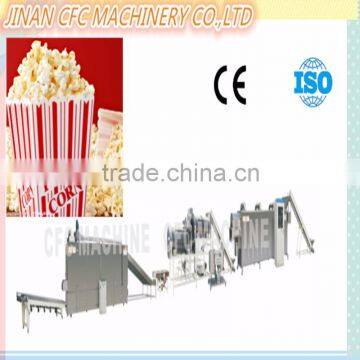 Industrial hot air commercial popcorn line