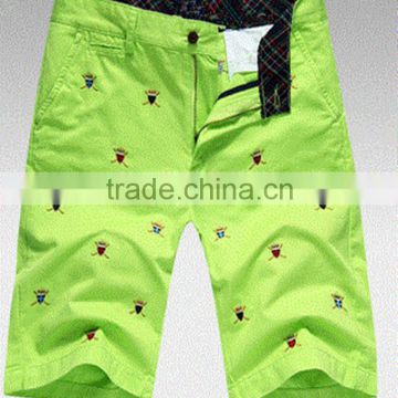 2016 High quality mens fashion + class heavy cotton shorts for Summer