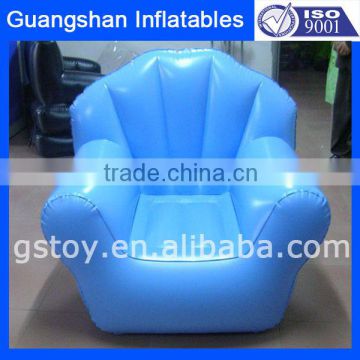 Lovely Blue Single Inflatable High Back Kid Chairs