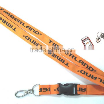 Neck lanyard strap woven webbing trap trimming card holding