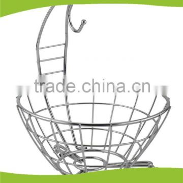 metal chrome fruits basket racks