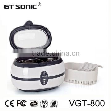 Ultrasonic cleaner supplier VGT-800 Pen heads ultrasonic cleaning