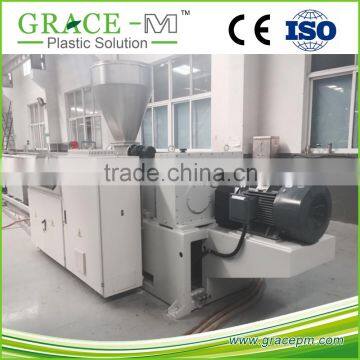 CE approved 20-110mm PVC twin screw extruder machinery