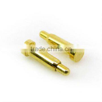Spring loaded Pogo pin connector gold-plated
