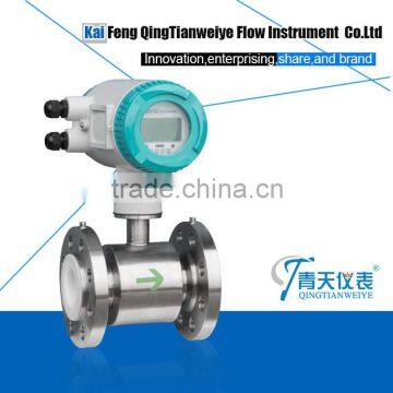pulse output water magnetic flow meter