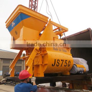 JS750 concrete mixer exported to Myanmar