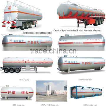 China Manufacture LPG tanks Chinese LPG semi-trailer for sale