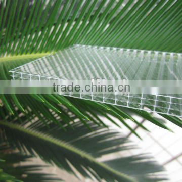 clear 5.0mm pc hollow sheet5mm