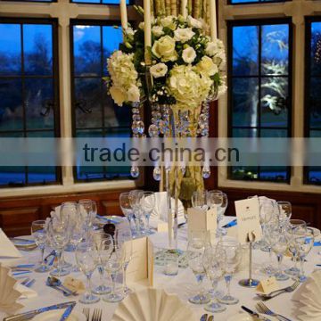 5 arms wedding table candelabra centerpieces