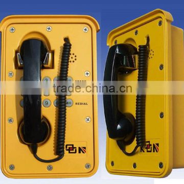 KNSP-09 standard high quality waterproof military army headset Waterproof industry Telephone