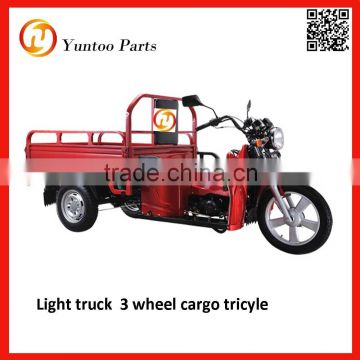 Chinese hot sale light truck 3 wheel cargo tricyle