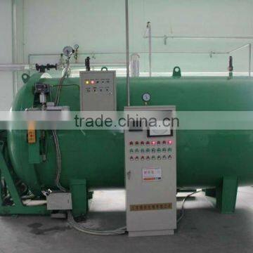 Blended Yarn and Metallic yarn fixing and conditioning machine