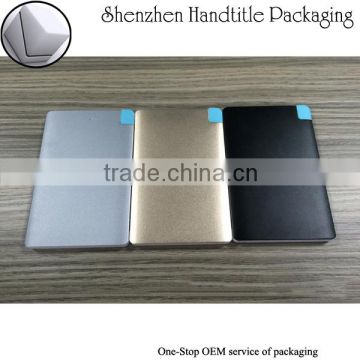 slim cheap power bank wholesale with high quality packaging box