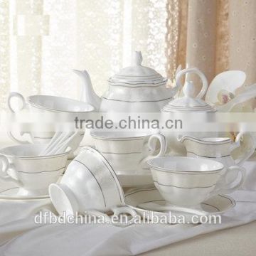 15PCS Bone china coffee set
