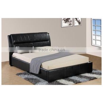Popular design Simple Leather Double bed