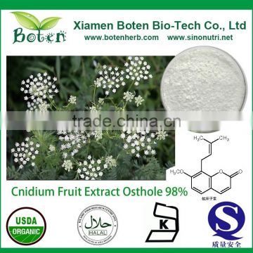 Factory price Cnidium Fruit Extract with Cas No.: 484-12-8 98% Osthole