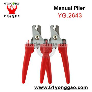 Stainless steel tail cutting pliers manual tail pliers for livestock cutting tail pliers
