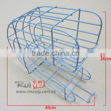 Commercial foldable metal wire rack