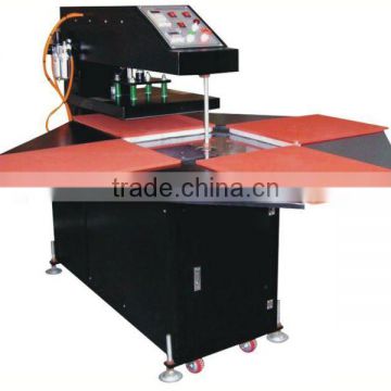 Four Course Heat Press Machine, clothes tshirt heat transfer printing machinery