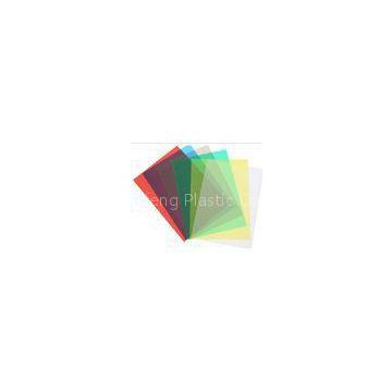 Non-toxic Clear Heat-resistant PVC Binding Cover For Stationery Packing With OEM Services