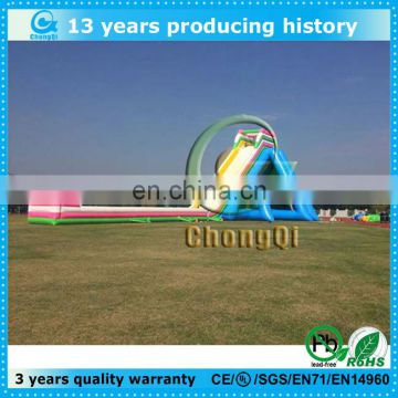Top popular customized giant inflatable slide for sale