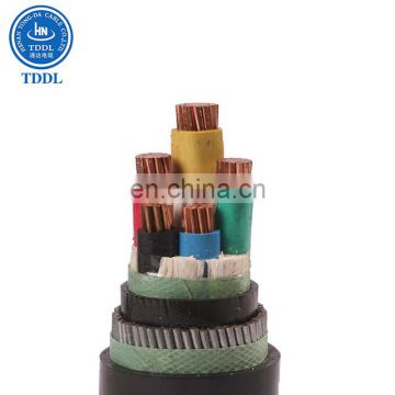 TDDL 4 core 95mm low voltage Cu XLPE PVC insulated power cable IEC standard