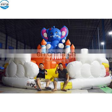 Cake giant inflatable bouncer castle, jumping inflatable playground for kids fun land