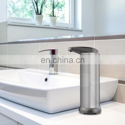 Wholesale Infrared Touch-Free Stainless Steel Sensor Liquid Soap Dispenser Automatic Hand Sanitizer Dispenser