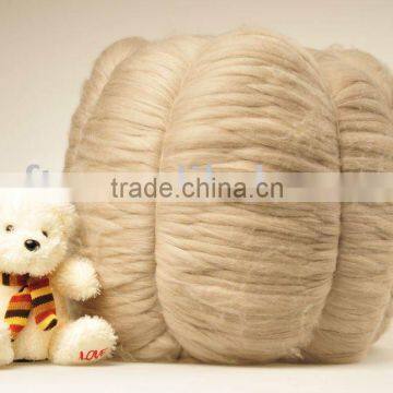 100% worsted combed cashmere top