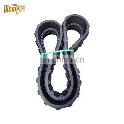 HIDROJET undercarriage part rubber track 250X48.5X84 rubber tracks used for JCB
