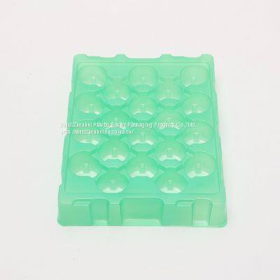 PET vacuum forming plastic blister trays for auto parts thermoformed packaging