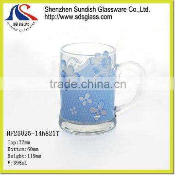 2014 new design handle cup beer mug HF25025-14h821T