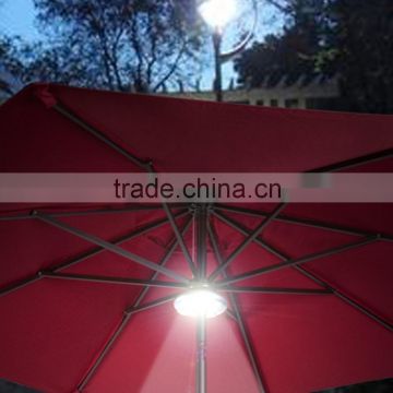 Solar Powered LED Lighted Patio Umbrella