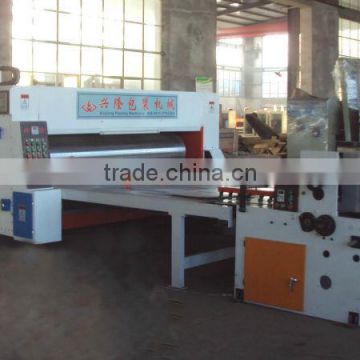 Xinglong new style WJ series corrugated cardboard production line pasting machine