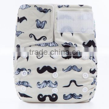 Wholesale China eco friendly printed cloth diaper one size