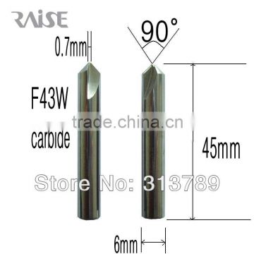 key Cutters F43W carbide dimple cutters for JMA duplicating machine
