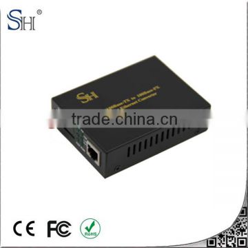 10/100/1000M up to 80km over two fiber 1550nm fiber optic cable converter