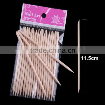 Nail art 20 pcs per bag 11.5CM Orange wood stick