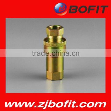 Zhejiang factory iso 7241 a series hydraulic quick coupler ISO7241B