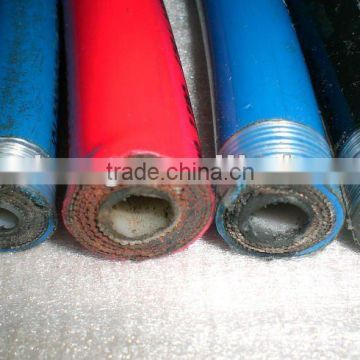 Steel wire reinforced thermoplastic hose