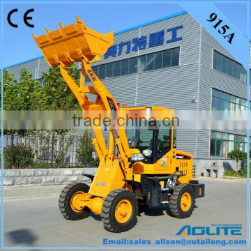 AOLITE 915A tractor with front loader have 4 in 1 bucket