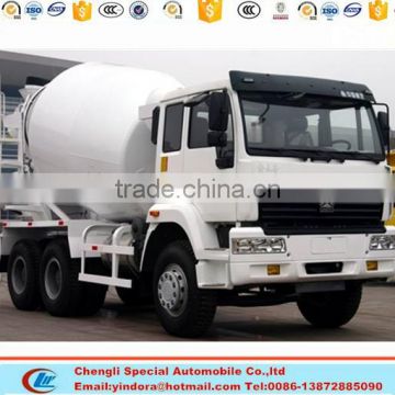 New design mobile 8 cubic meters concrete mixer truck HOWO