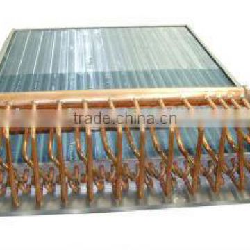 copper tube aluminium shell and tube heat exchanger for heat pump