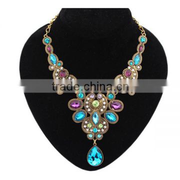 2015 Hot selling products celebrity chunky chain gold statement necklace